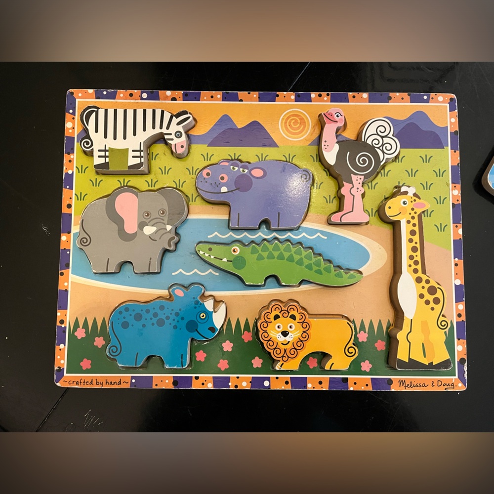 Melissa & Doug Safari Animals Puzzle